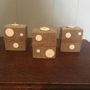 eRustic Candle Set